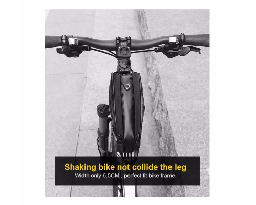 Сумка на раму Rhinowalk Top Tube T31 1,3л, чорна