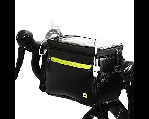 Сумка на кермо Rhinowalk Multifunctional RK18996T BM 4,5 л, чорна
