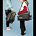 Сумка на багажник Rhinowalk Multifunctional RK19666 17 л, чорно-зелена
