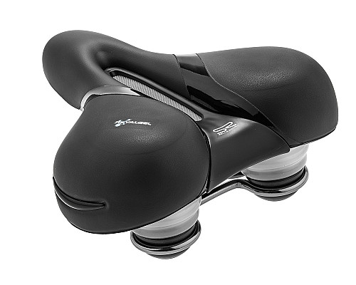 Велосипедне сідло SELLE ROYAL RESPIRO SOFT RELAXED 90 градусів гель + еластомери унісекс