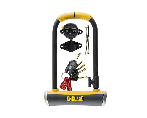 Велозамок  ONGUARD PitBull STD 8003 U-LOCK - ключі з кодом