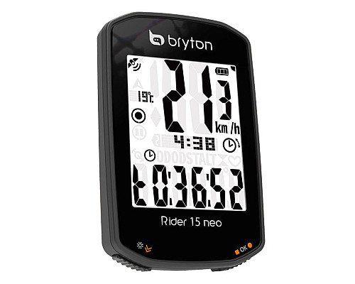 Велонавігатор BRYTON RIDER 15 NeoE  - чорний