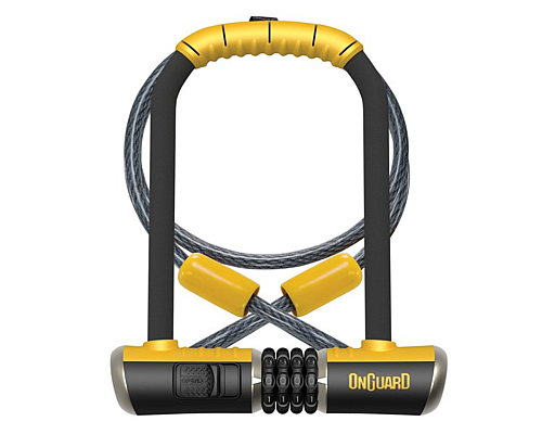 Замок ONGUARD Combo DT 8012C U-LOCK - 13 Мм 115 Мм 230 Мм - Комбінація + Трос