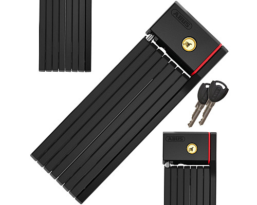 Замок велосипедний ABUS BORDO BIG UGRIP 5700/100 BK + кріплення SH