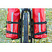 Велосумка ZEFAL BIKEPACKING FORK BAG WITH ADVENTURE FORK PACK & HOLDER - червона