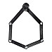 Замок велосипедний KRYPTONITE KEEPER 585 FOLD  складний 85cm - чорний