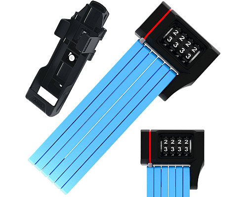 Велозамок  ABUS BORDO UGRIP 5700C/80 BU + кріплення SH