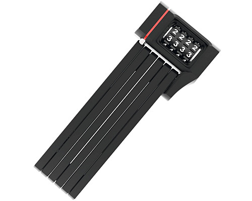 Велосипедний  замок ABUS BORDO UGRIP 5700C/80 BK + кріплення  SH