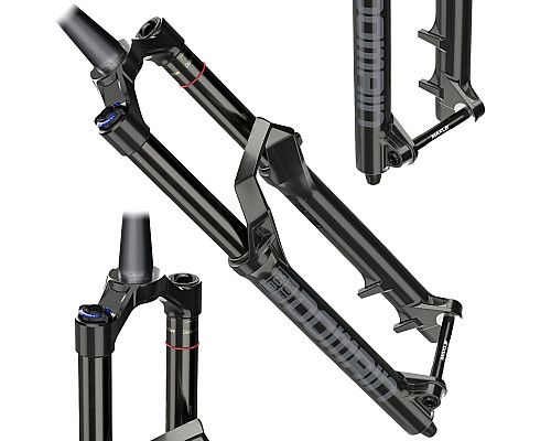 Амортизатор 27.5'ROCKSHOX AM FS DOMN RC 27 SB 180 BLK 44SC B1