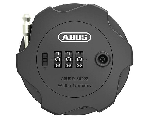 Кодовий велозамок ABUS COMBIFLEX ADVENTURE 75 - чорний