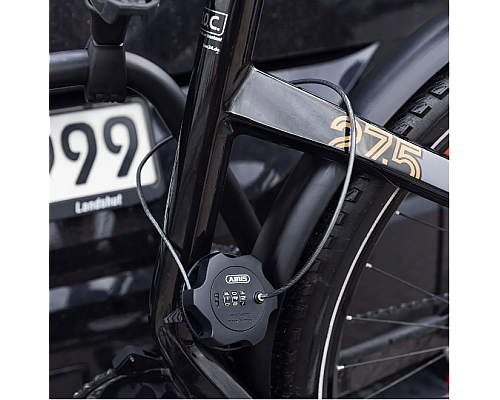 Кодовий велозамок ABUS COMBIFLEX ADVENTURE 75 - чорний
