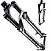 Амортизатор 26' ROCKSHOX AM FS PIKE DJ 26 U15 100 SIL 40 A3