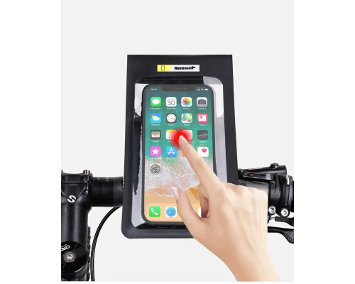 Чохол для телефона на кермо Rhinowalk Bike Phone 7 SK300, чорний Чохол для телефона на кермо Rhinowalk Bike Phone 7 SK300, чорний