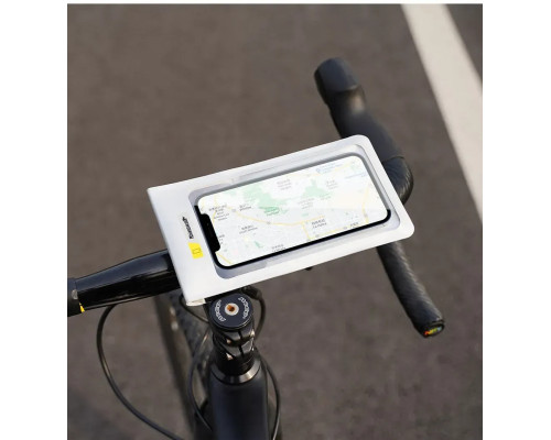Чохол для телефона на кермо Rhinowalk Bike Phone 7 SK300, сріблястий Чохол для телефона на кермо Rhinowalk Bike Phone 7 SK300, сріблястий
