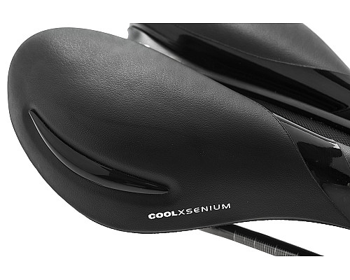 Сідло для велосипеда SELLE ROYAL RESPIRO SOFT ATHLETIC 45 градусів. гель + еластомери унісекс