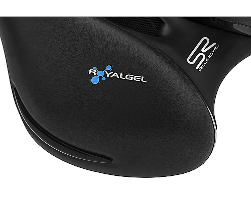 Сідло для велосипеда SELLE ROYAL RESPIRO SOFT ATHLETIC 45 градусів. гель + еластомери унісекс