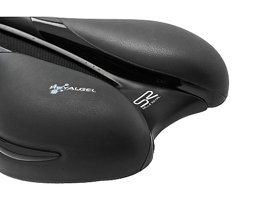 Сідло для велосипеда SELLE ROYAL RESPIRO SOFT ATHLETIC 45 градусів. гель + еластомери унісекс