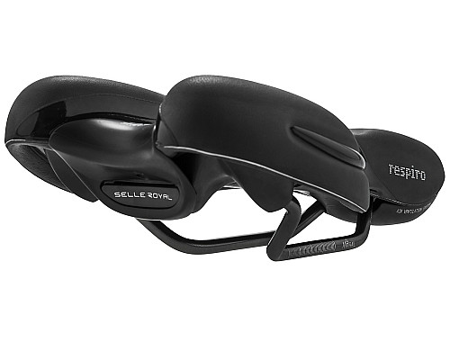 Сідло для велосипеда SELLE ROYAL RESPIRO SOFT ATHLETIC 45 градусів. гель + еластомери унісекс
