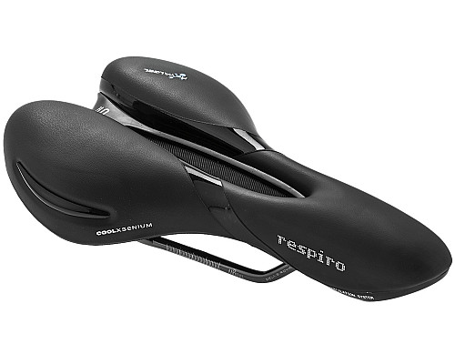 Сідло для велосипеда SELLE ROYAL RESPIRO SOFT ATHLETIC 45 градусів. гель + еластомери унісекс