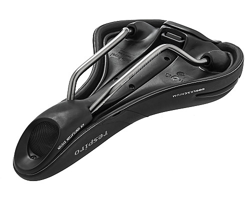 Сідло для велосипеда SELLE ROYAL RESPIRO SOFT ATHLETIC 45 градусів. гель + еластомери унісекс
