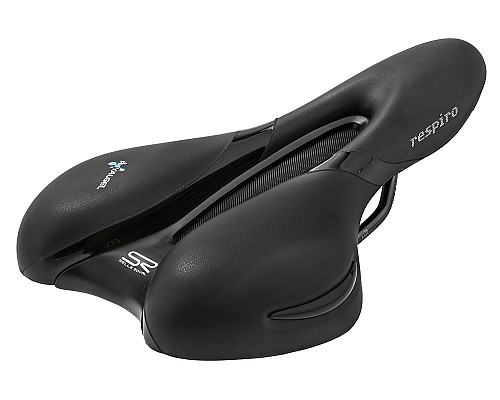 Сідло для велосипеда SELLE ROYAL RESPIRO SOFT ATHLETIC 45 градусів. гель + еластомери унісекс