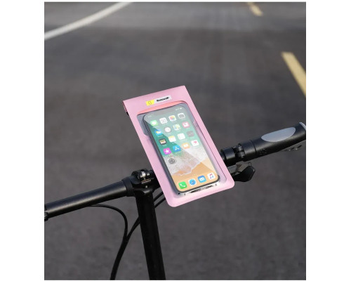Чохол для телефона на кермо Rhinowalk Bike Phone 7.2 SK300, рожевий Чохол для телефона на кермо Rhinowalk Bike Phone 7.2 SK300, рожевий