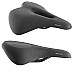 Чоловіче сідло Selle Royal FORUM MODERATE A133HR GEL 60 градусів, 270х180 мм довжина х ширина, чорне з отвором
