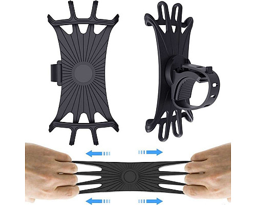 Велосипедний тримач Spider TPU Bike Phone Holder Silicone для велосипедного моторолера, квадроцикла