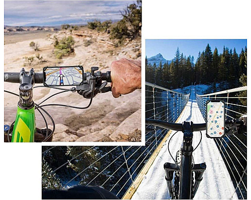 Велосипедний тримач Spider TPU Bike Phone Holder Silicone для велосипедного моторолера, квадроцикла