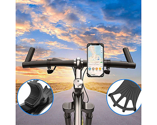 Велосипедний тримач Spider TPU Bike Phone Holder Silicone для велосипедного моторолера, квадроцикла