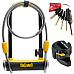 Велозамок ONGUARD PitBull Mini LS 8007DT U-LOCK - 14мм 90мм 240мм