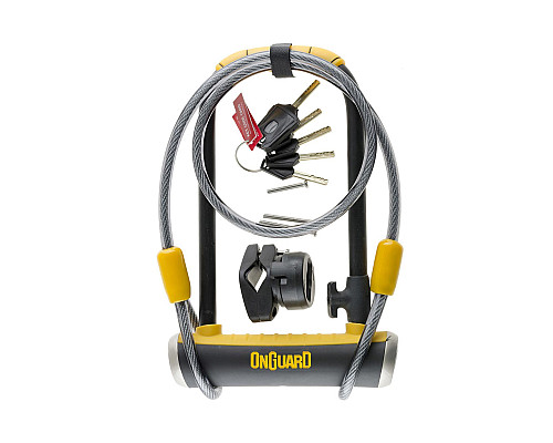 Велозамок ONGUARD PitBull Mini LS 8007DT U-LOCK - 14мм 90мм 240мм