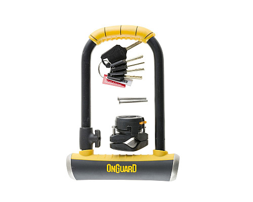 Велозамок ONGUARD Brute STD 8001 U-LOCK - 5 ключів з кодом
