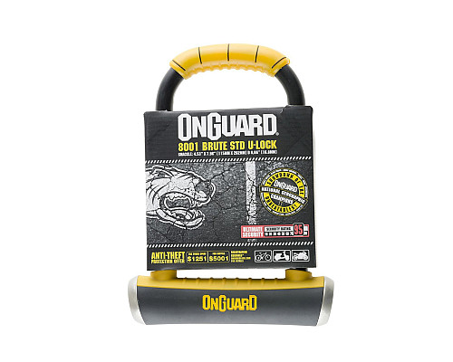 Велозамок ONGUARD Brute STD 8001 U-LOCK - 5 ключів з кодом