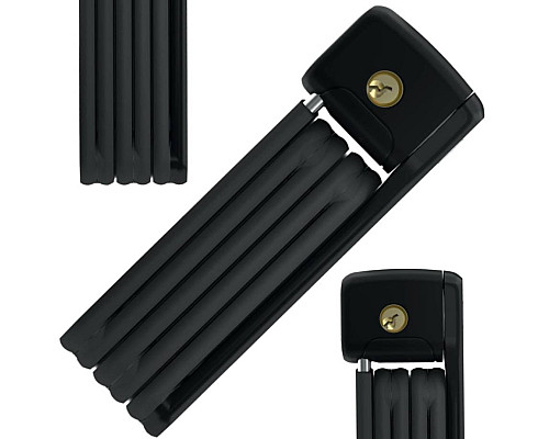 Замок сигментний ABUS BORDO LITE MINI 6055K/60 BK SH - чорний