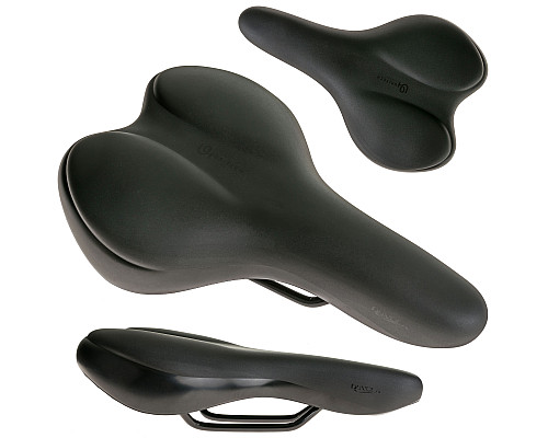 Сідло SELLE ROYAL NUVOLA Trekking Men 3060 HRO, чорне
