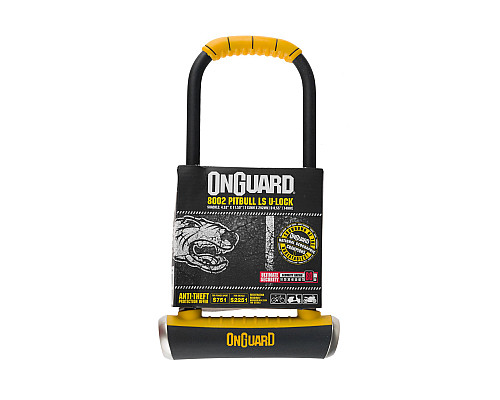 Замок влосипедний ONGUARD PitBull STD 8002 U-LOCK 5 ключів