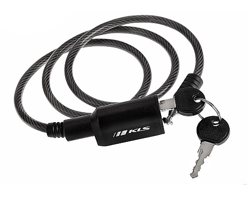 Спіральний велосипедний замок KELLYS Bill K-825S 80см чорний