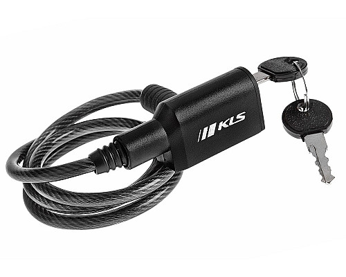 Спіральний велосипедний замок KELLYS Bill K-825S 80см чорний