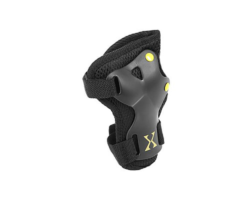 КОМПЛЕКТ ПРОТЕКТОРІВ NILS EXTREME H320 розмір M чорно-жовтий