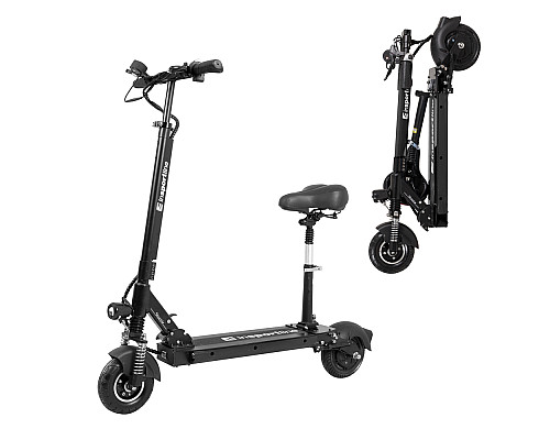 inSPORTline Skootie Pro 8” з сидінням - чорний inSPORTline Skootie Pro 8” з сидінням - чорний