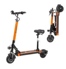inSPORTline Skootie Pro 8” з сидінням - помаранчевий
