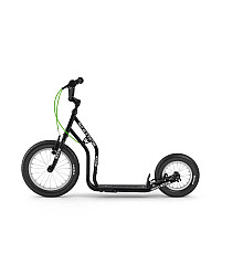 Самокат Yedoo Wzoom Y30 16/12' - чорний