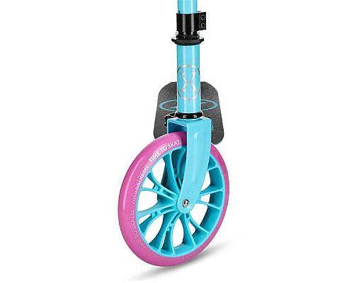 Самокат складний Nils ExtremeHM1302, блакитно-рожевий