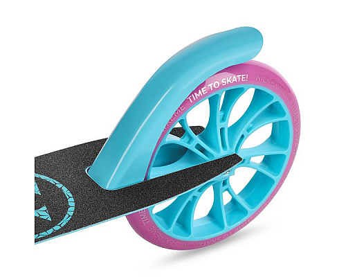 Самокат складний Nils ExtremeHM1302, блакитно-рожевий