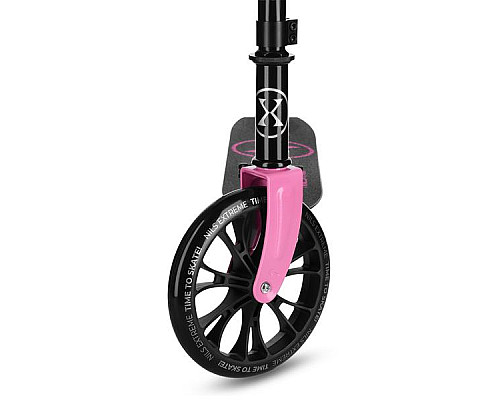 Самокат складний Nils Extreme HM1302, чорно-рожевий