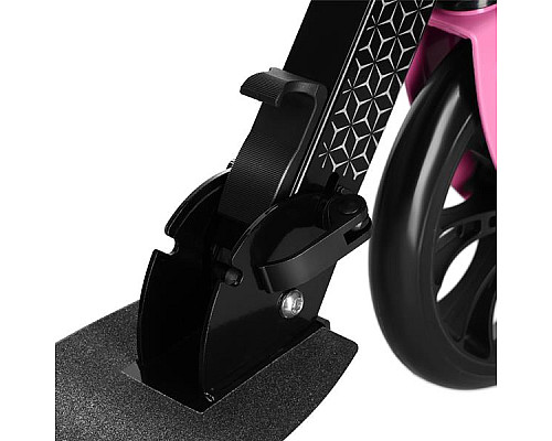 Самокат складний Nils Extreme HM1302, чорно-рожевий
