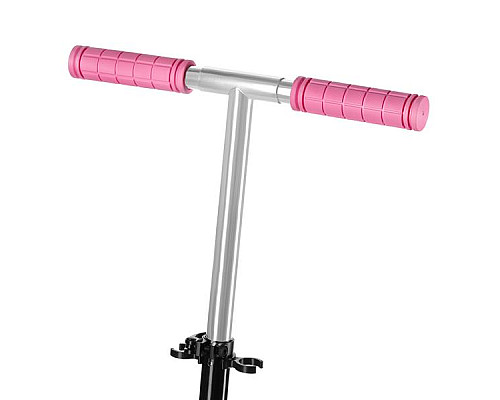 Самокат складний Nils Extreme HM1302, чорно-рожевий