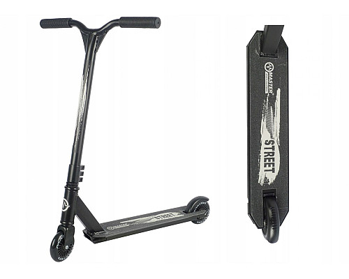 Самокат дитячий фрістайл MASTER Stunt Street сірий