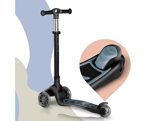 Самокат дитячий триколісний Nukido Filippo чорний